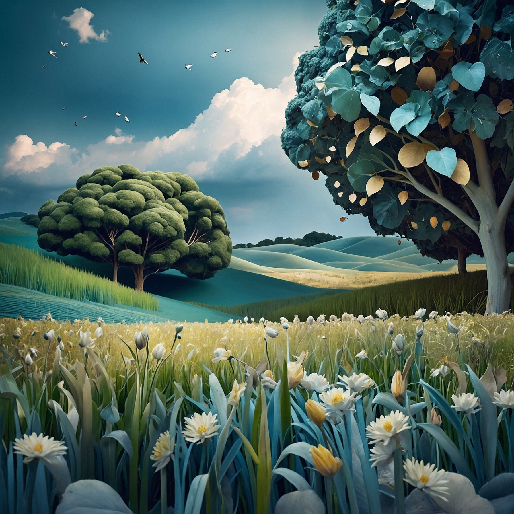 Verdant Reveries IV – Rolling Meadow