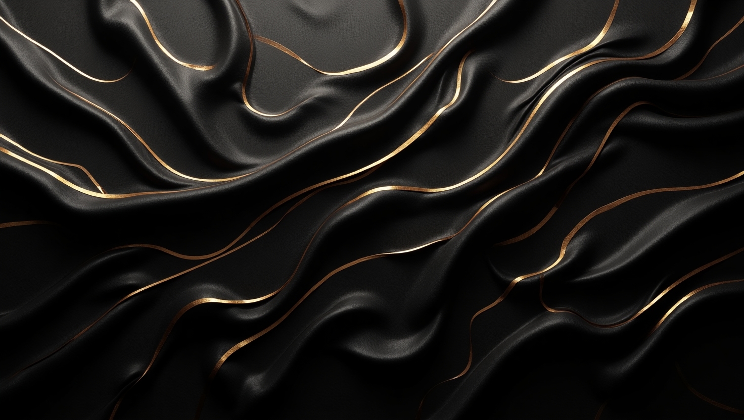 Gilded Drift IV – Nocturne Flow