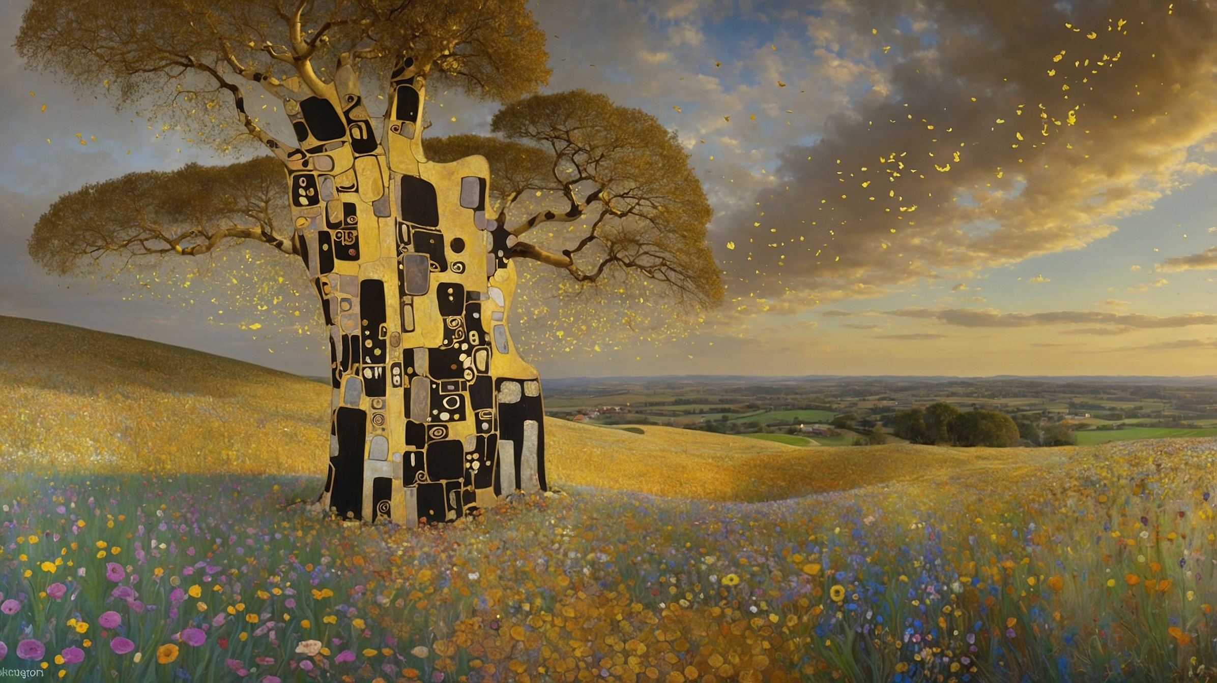 Golden Horizons IV – Baum der Zeichen